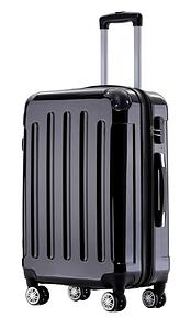 BEIBYE Twin Wheels 2048 Hard Shell Trolley Suitcase Travel Suitcase in M-L-XL Set in 15 Colours