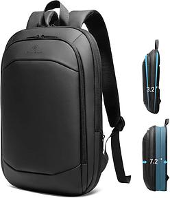 Laptop Rucksack Herren Business Rucksack leicht 15.6 Zoll wasserdichter erweiterbarer Reiserucksack