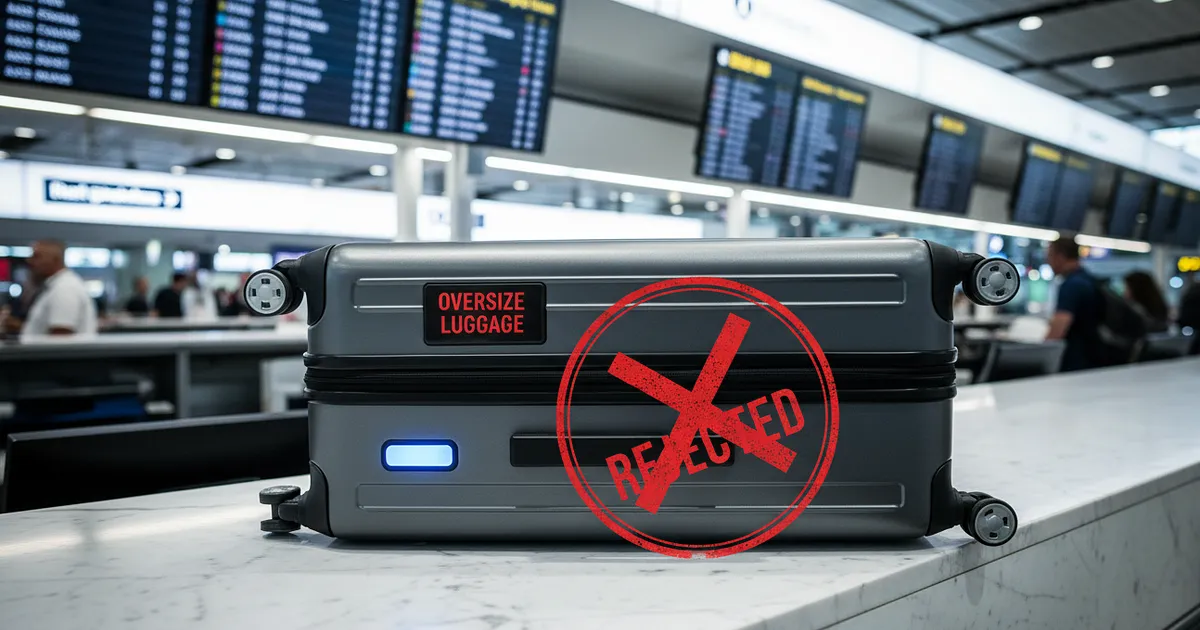 Smart Koffer 2026: Warum Airlines smarte Koffer am Check-in ablehnen