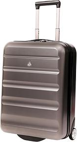 Aerolite Handgepäck Koffer 55x40x20cm erweiterbar auf 55x40x23cm für Ryanair Wizz Air Lufthansa Eurowings mit 2 Rädern